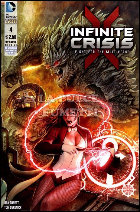 DC UNIVERSE PRESENTA #    34 - INFINITE CRISIS: FIGHT FOR THE MULTIVERSE 4